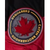 DSQUARED2 Down Puffer Jacket IT46 US36 S Raccoon Fur Zipped Sides Hood - Image 4