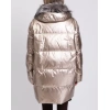 RRP €2115 FABIANA FILIPPI Down Quilted Coat IT46 UK16 US-L Padded Fox Fur - Image 4
