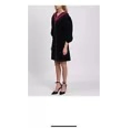 Gucci A-Line dress silk and wool blend with web stripe - Image 4