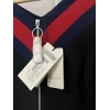 Gucci A-Line dress silk and wool blend with web stripe - Image 7